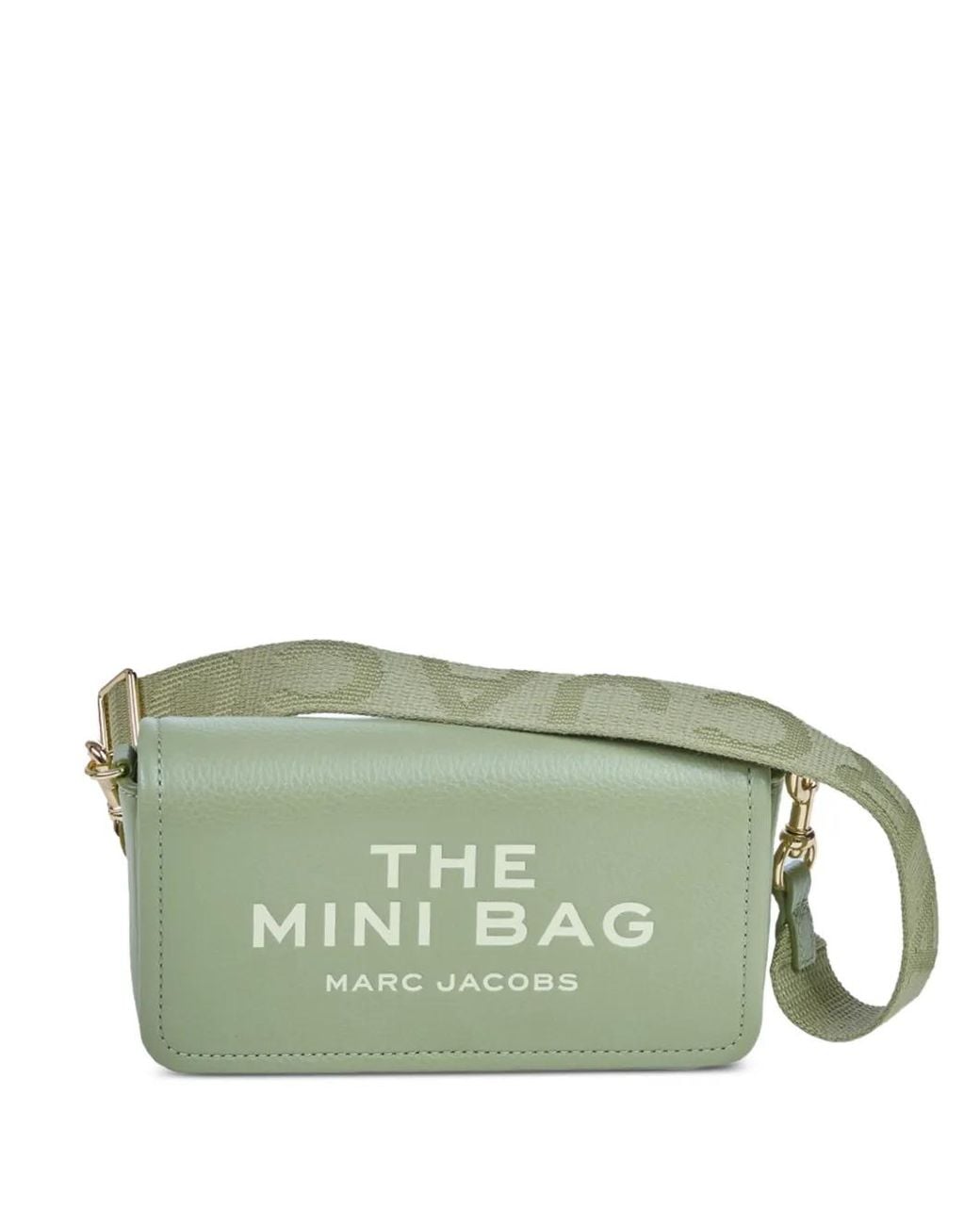 Marc Jacobs Green The Mini Bag Leather Shoulder Bag