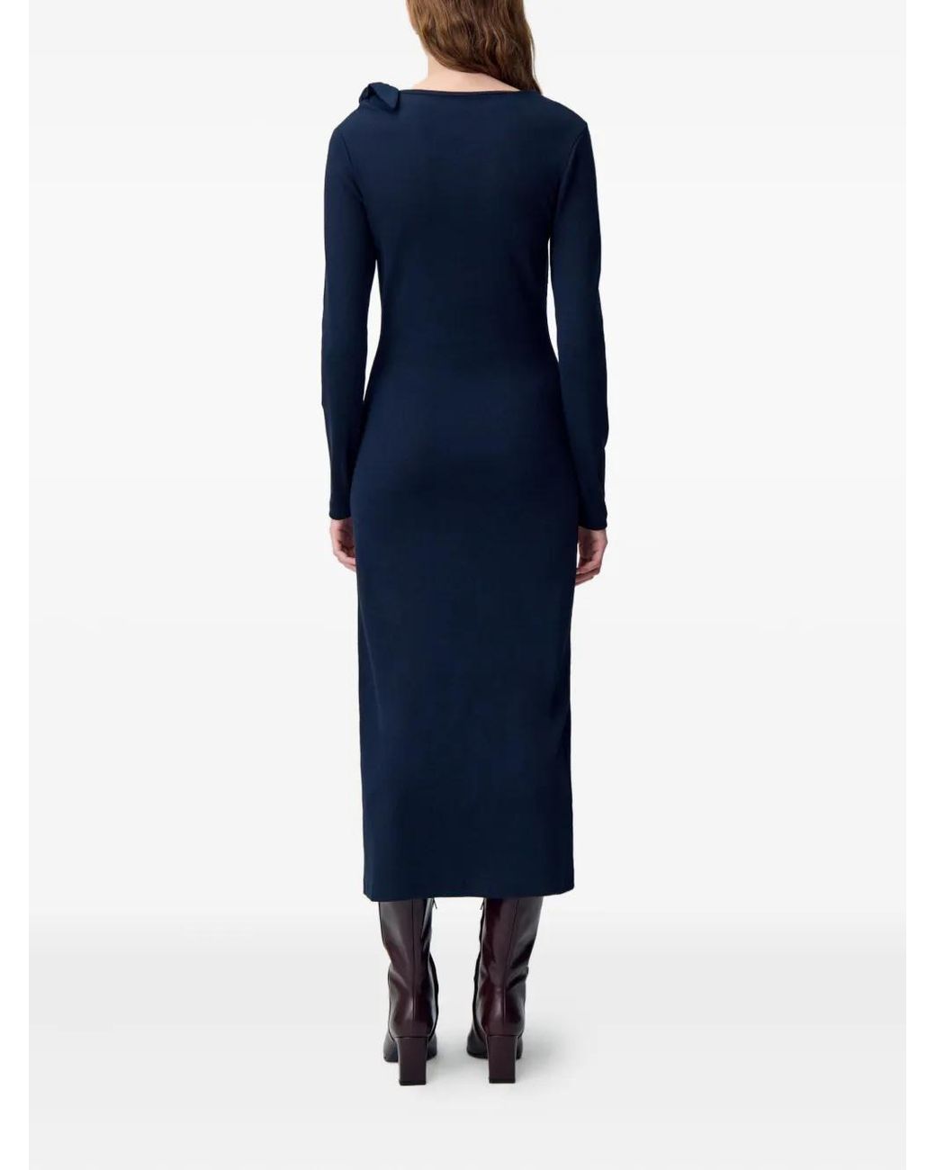 Claudie Pierlot Black Long Knit Dress