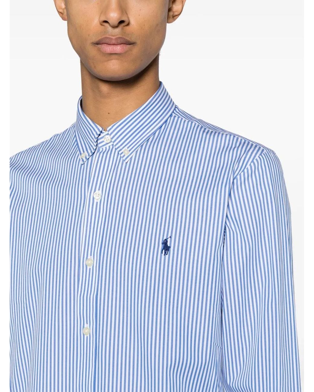 Polo Ralph Lauren Blue Comfortable Shirt for men