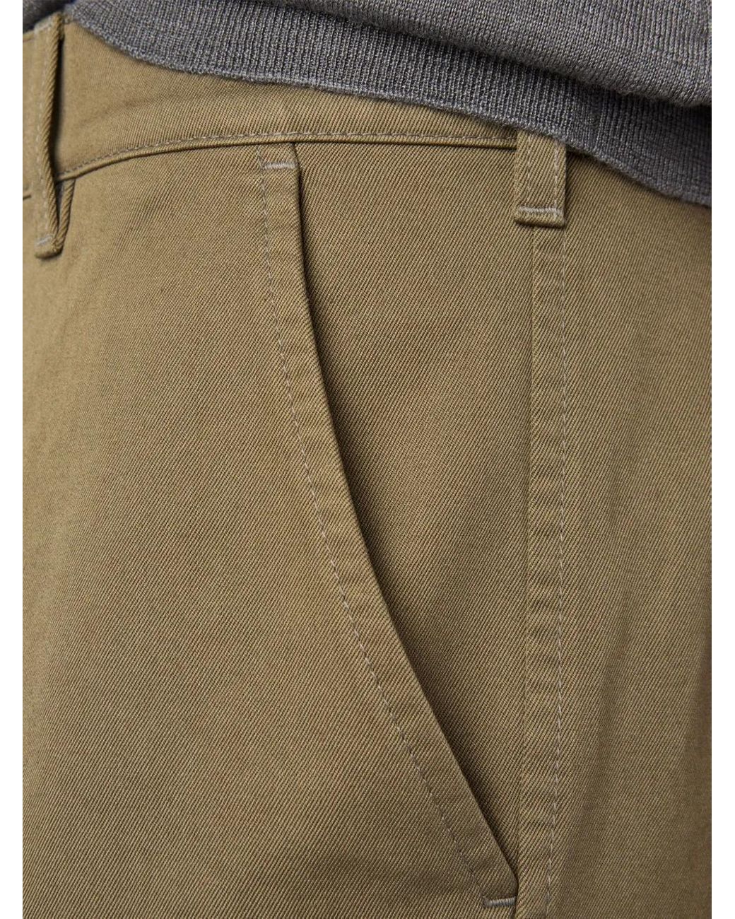 Prada Green Cotton Chinos for men