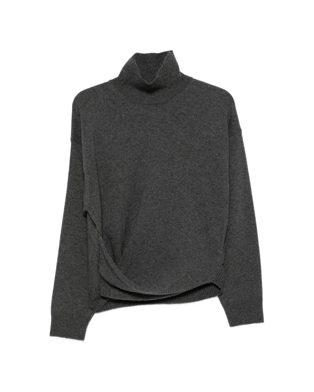 Pull Sculptural À Col Roulé Rohe en coloris Black
