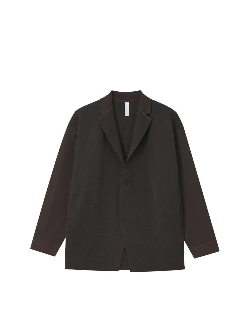 CFCL Black Millan Rib-Knitted Blazer for men