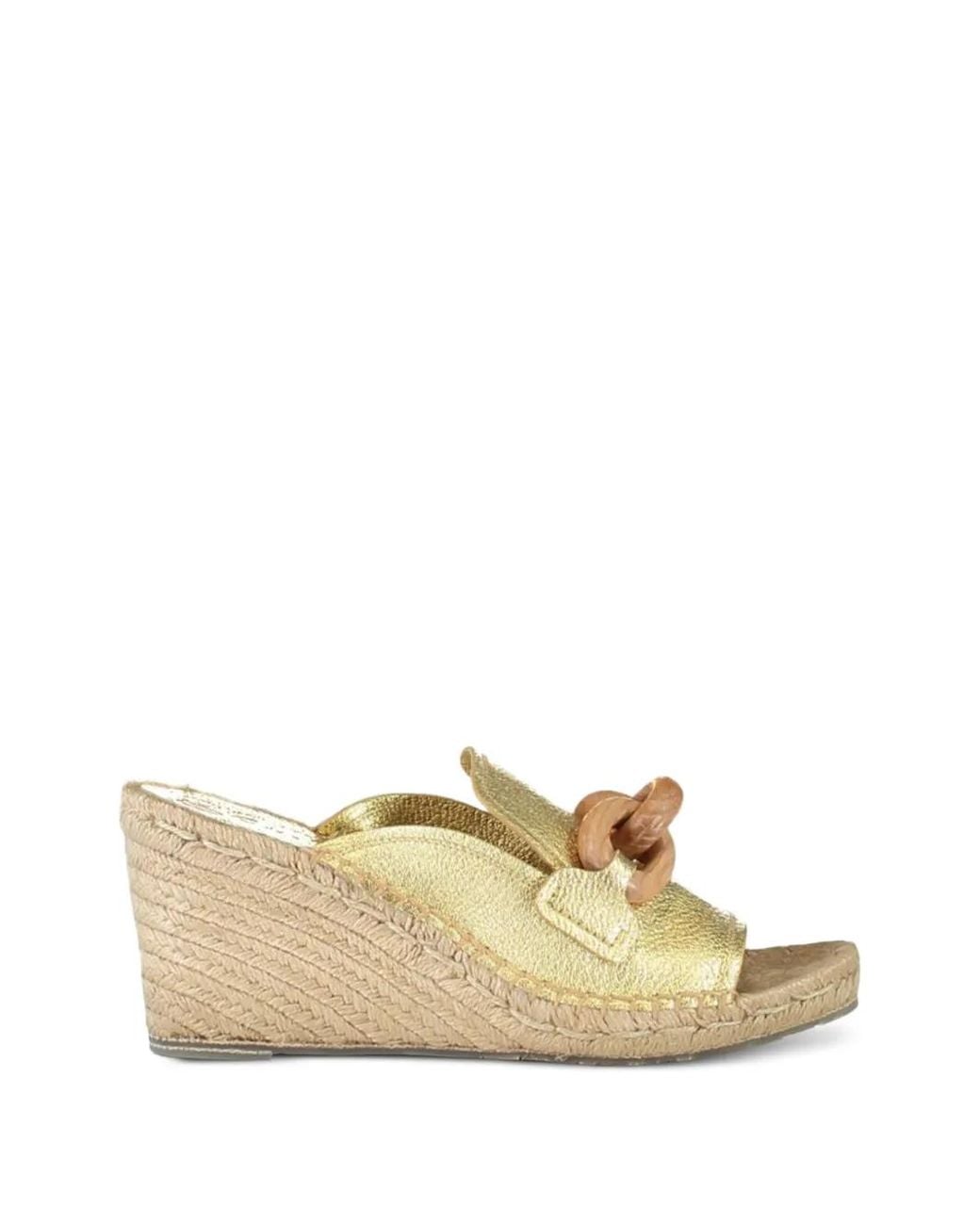 Pedro Garcia Natural Oliveta Wedge Sandals