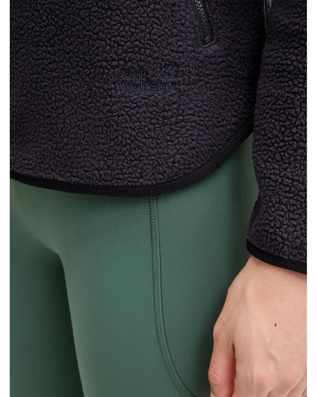 Jack Wolfskin Blue Lite Curl Fleece Sweatshirt