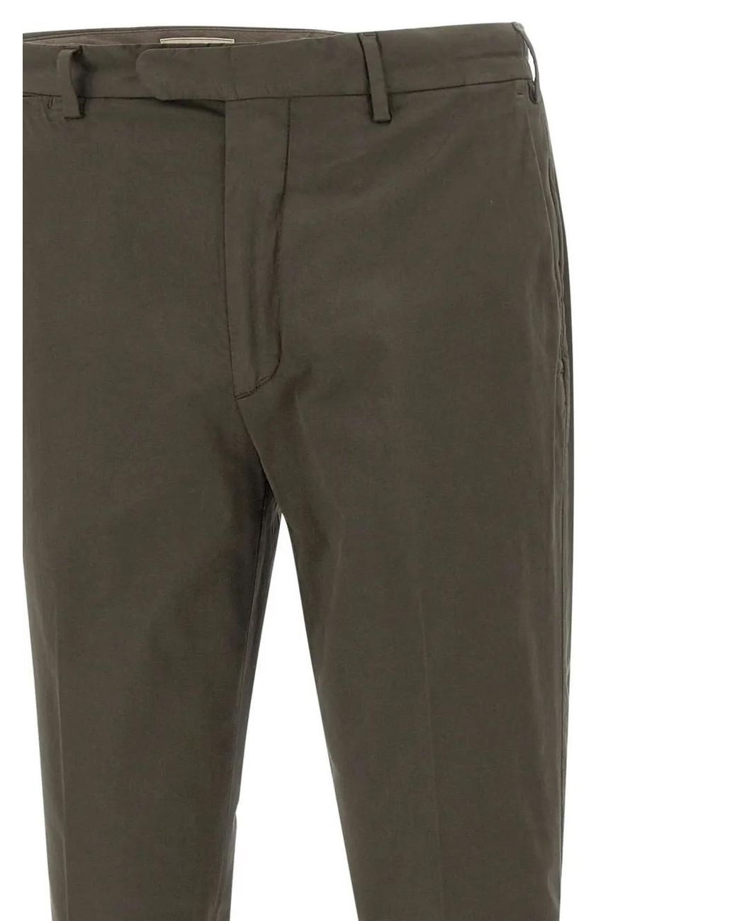 Devore Gray Belt-Loops Chinos for men