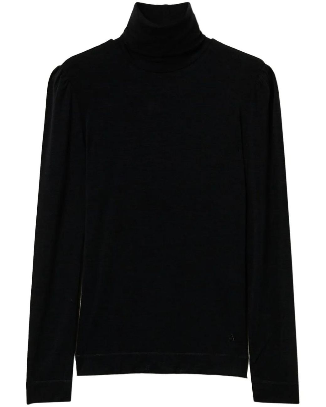 Twinset Black Logo-Charm T-Shirt