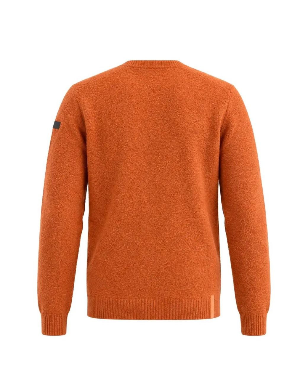 Rrd Orange Bouclé-Knit Sweater for men