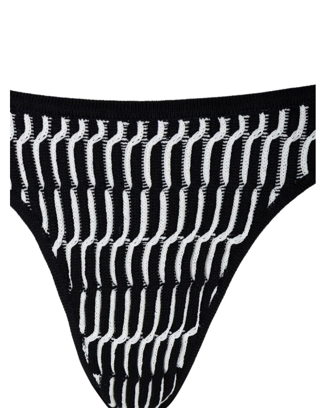 Devon Windsor Black Fletcher Bikini Bottoms