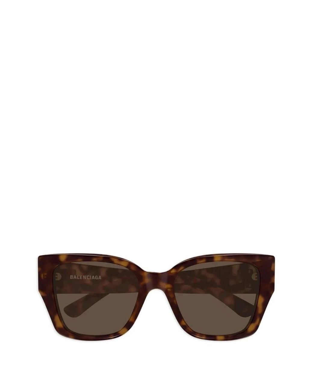 Balenciaga Brown Lunettes De Soleil À Monture Papillon