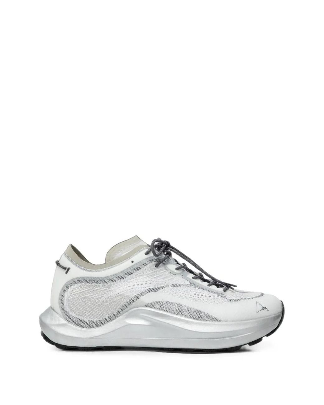 Roa White Sella Mesh-Panel Sneakers for men
