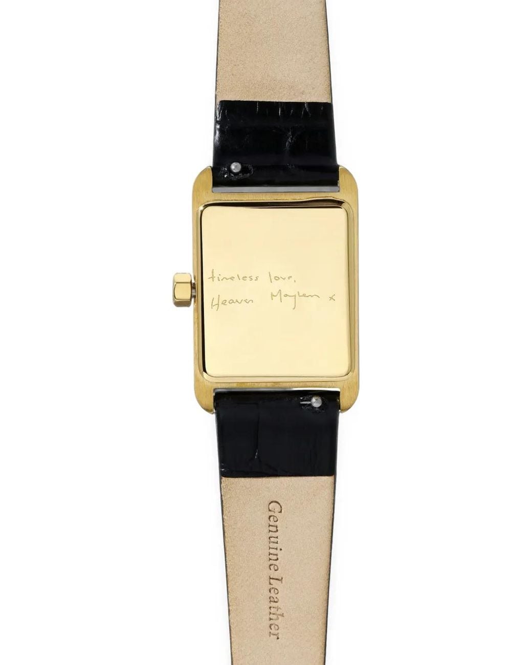 Heaven Mayhem White The Icon 25Mm Watch