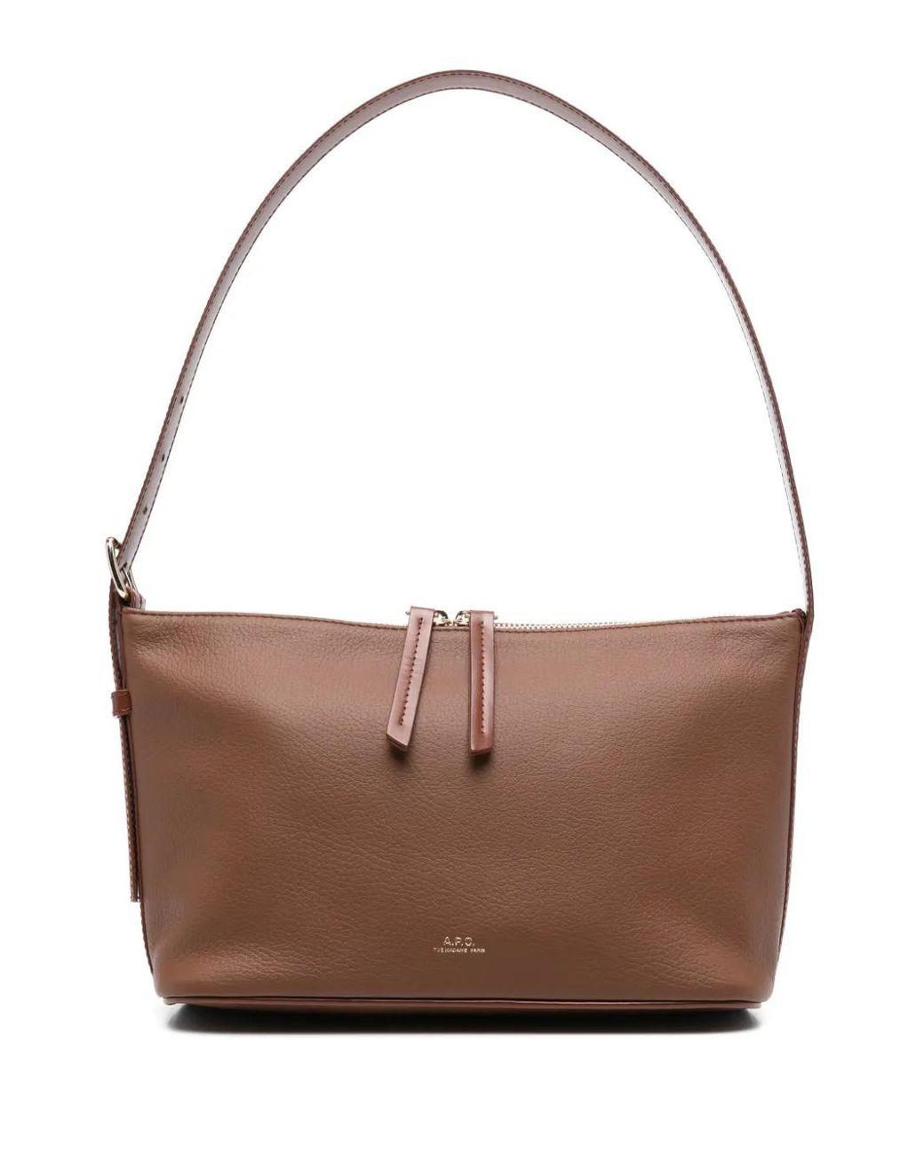 Borsa A Spalla di A.P.C. in Brown