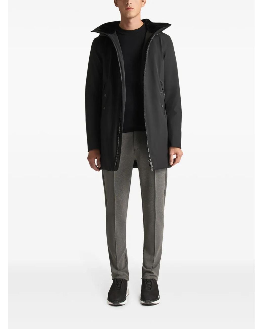 Fusalp Black Gezi Raincoat for men