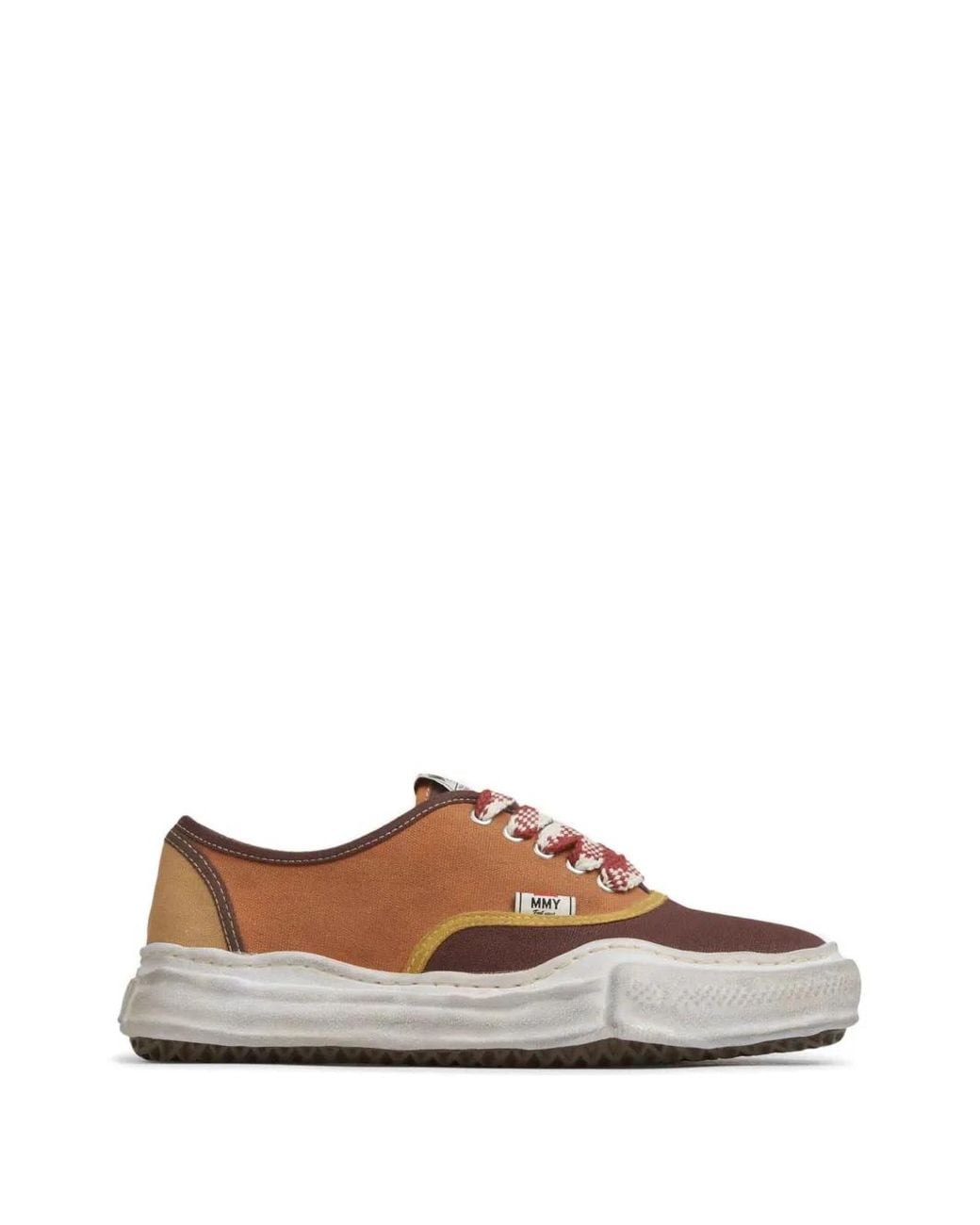 Maison Mihara Yasuhiro Brown Baker Irregular-Sole Sneakers for men