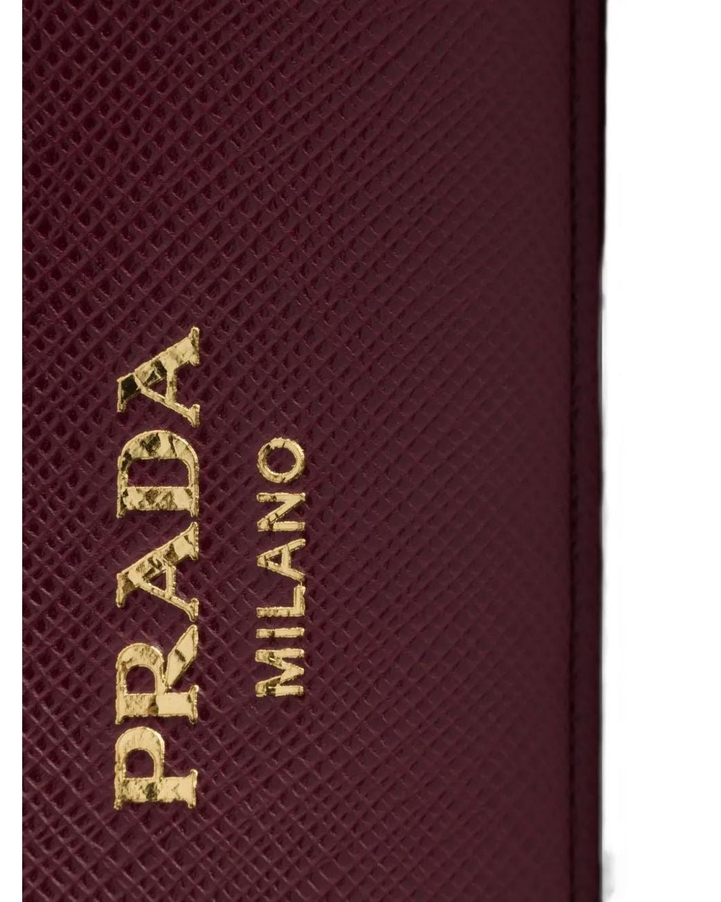 Prada Purple Avoir Saffiano Mini-Bag