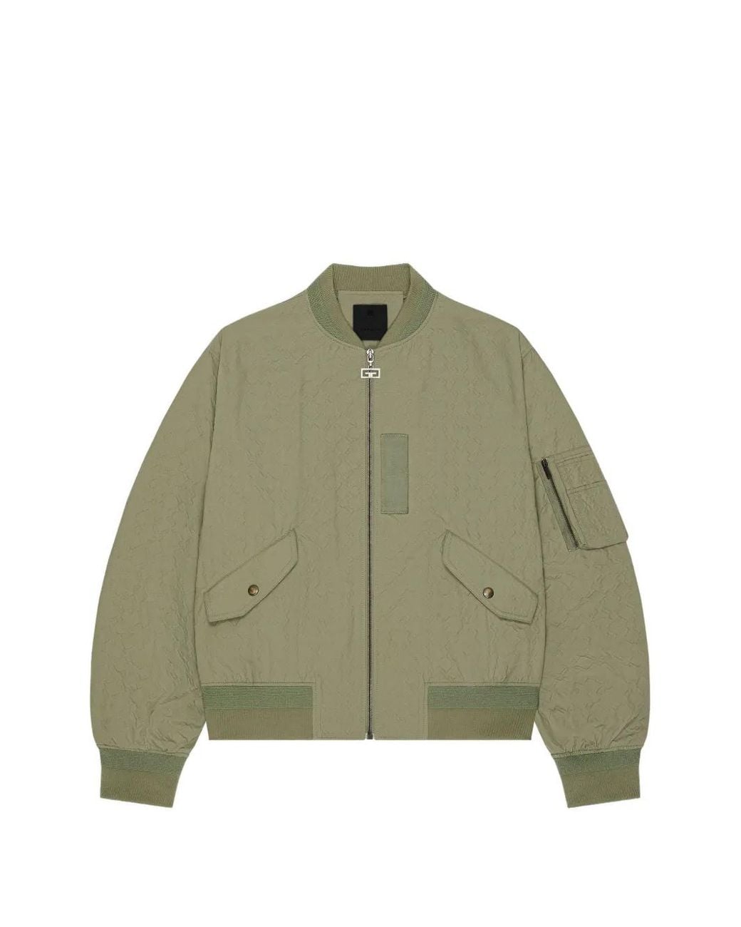 Givenchy Bomberjack Met 72 Monogram En Textuur in het Green voor heren