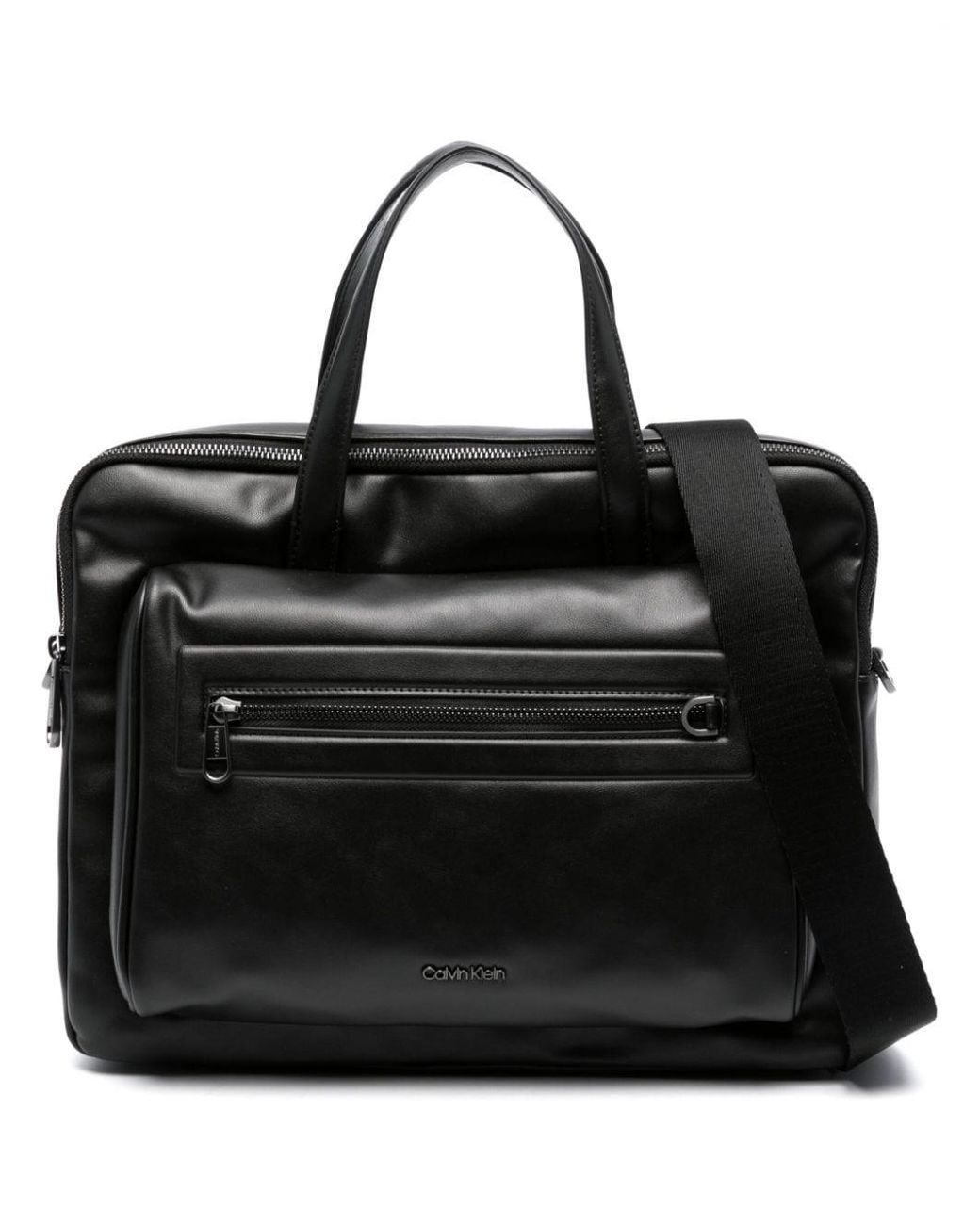 Calvin Klein Elevated Laptop Bag In Black For Men Lyst 9336