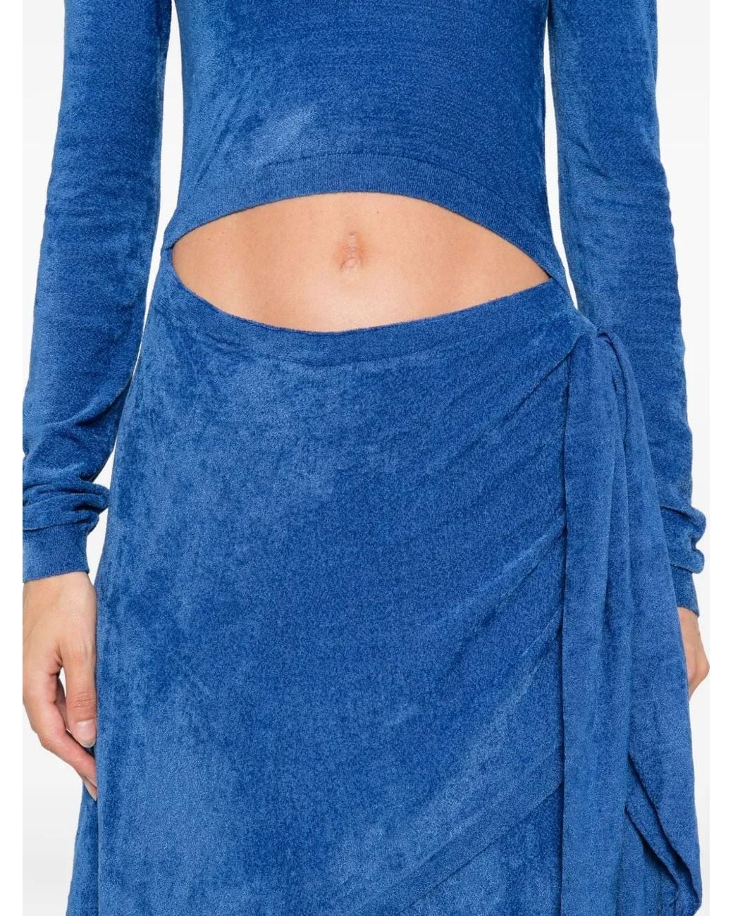 DIESEL Blue M-Cenil Mini Dress