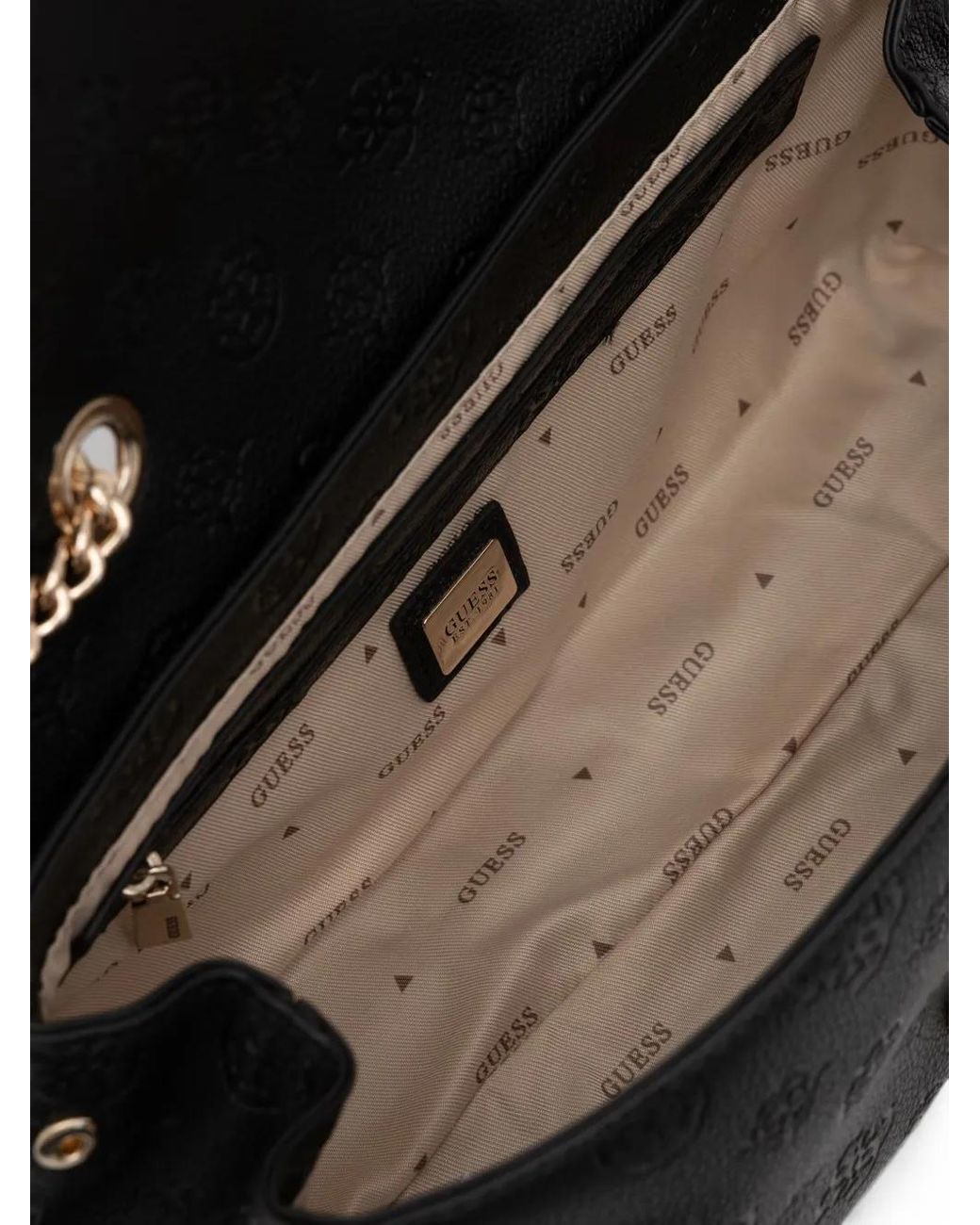 Guess Black Ella Logo Bag
