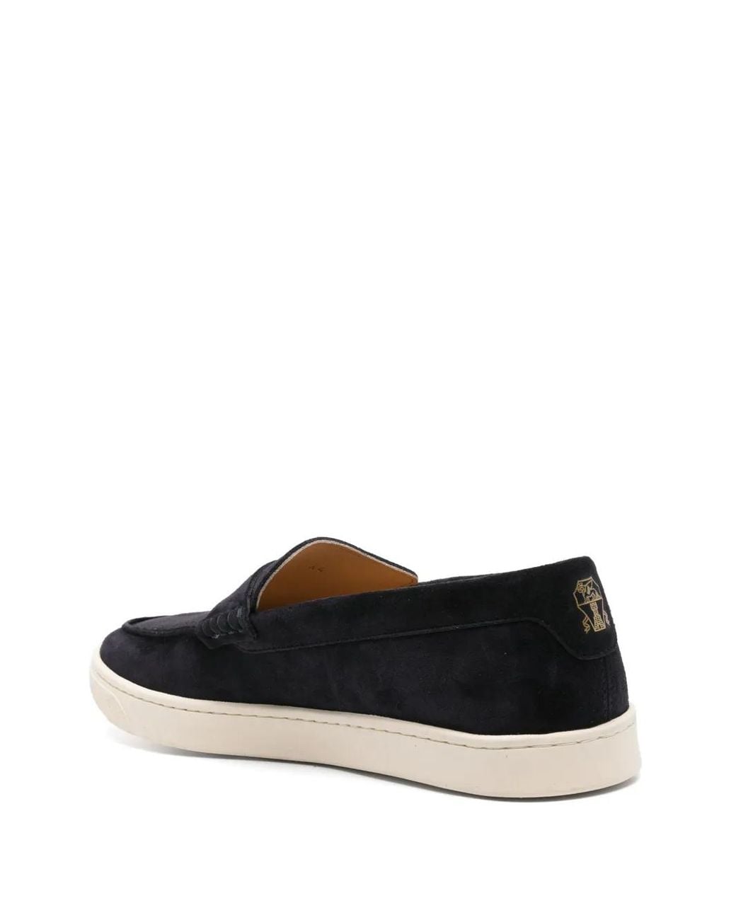 Brunello Cucinelli Black Loafers for men