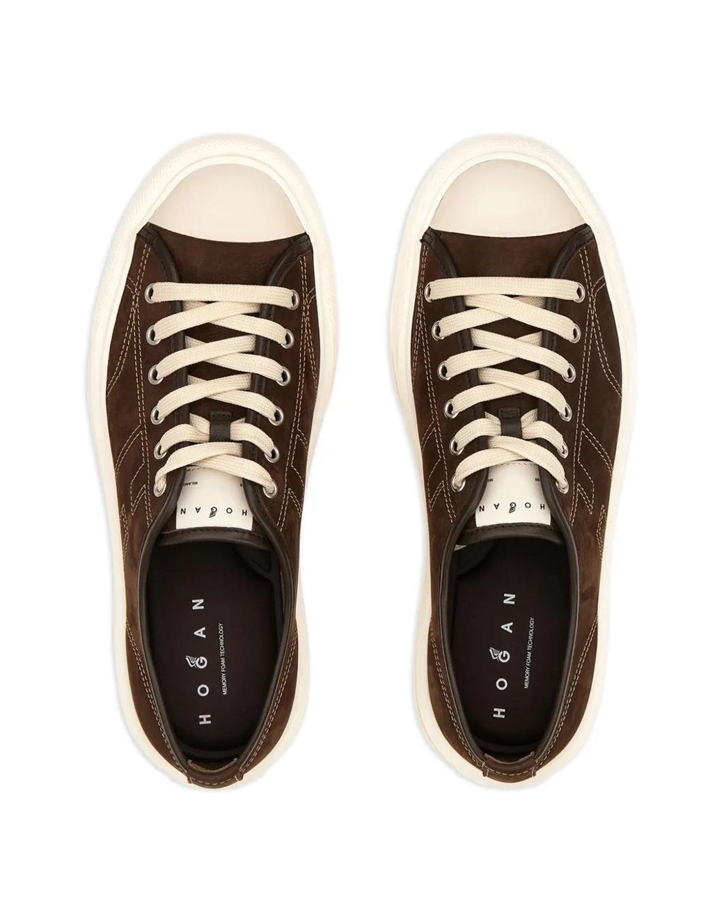 Hogan White Rebel Sneakers for men
