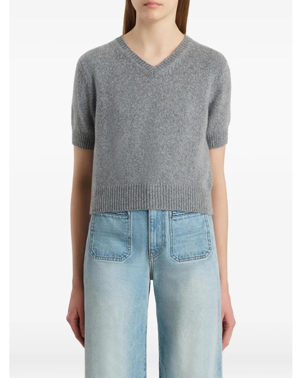 Khaite Gray Jas Sweater