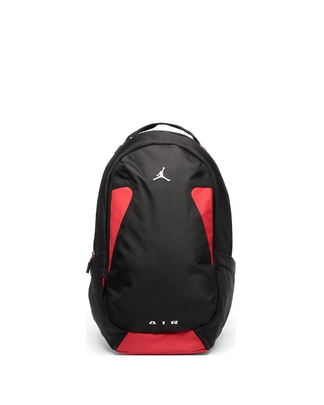 Nike Red Logo-Print Panelled Backpack