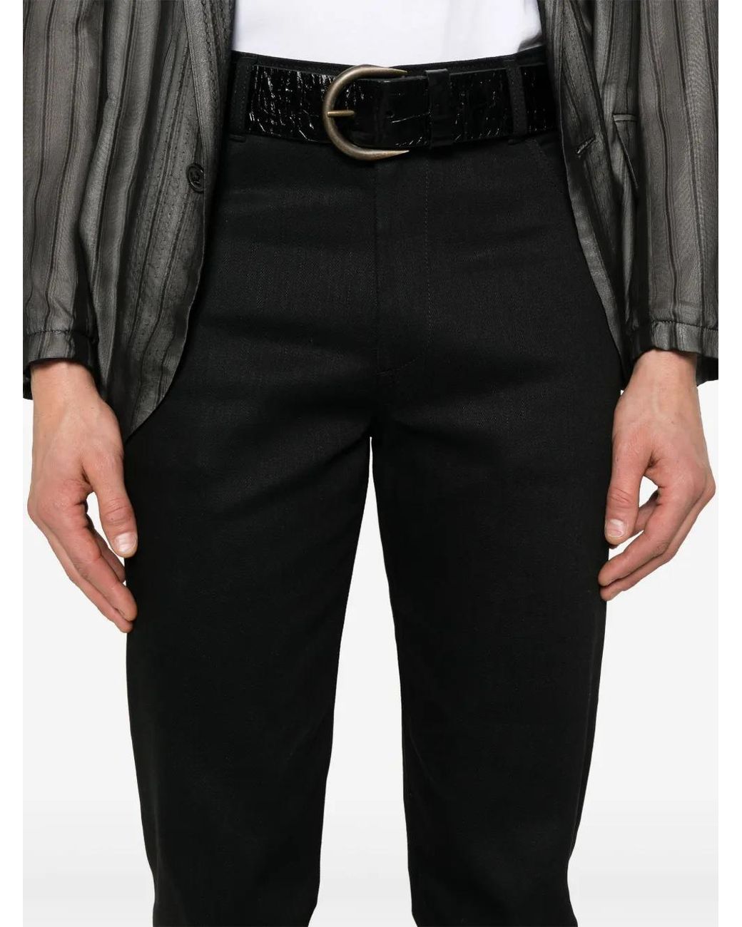 Marni Black Straight-Leg Jeans for men