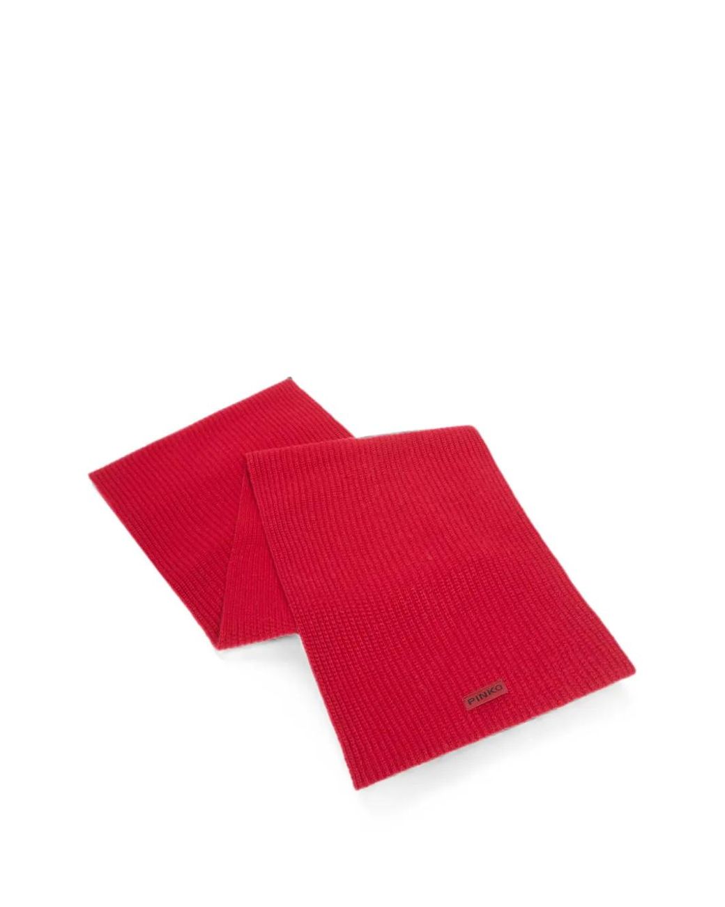 Bufanda De Canalé Pinko de color Red