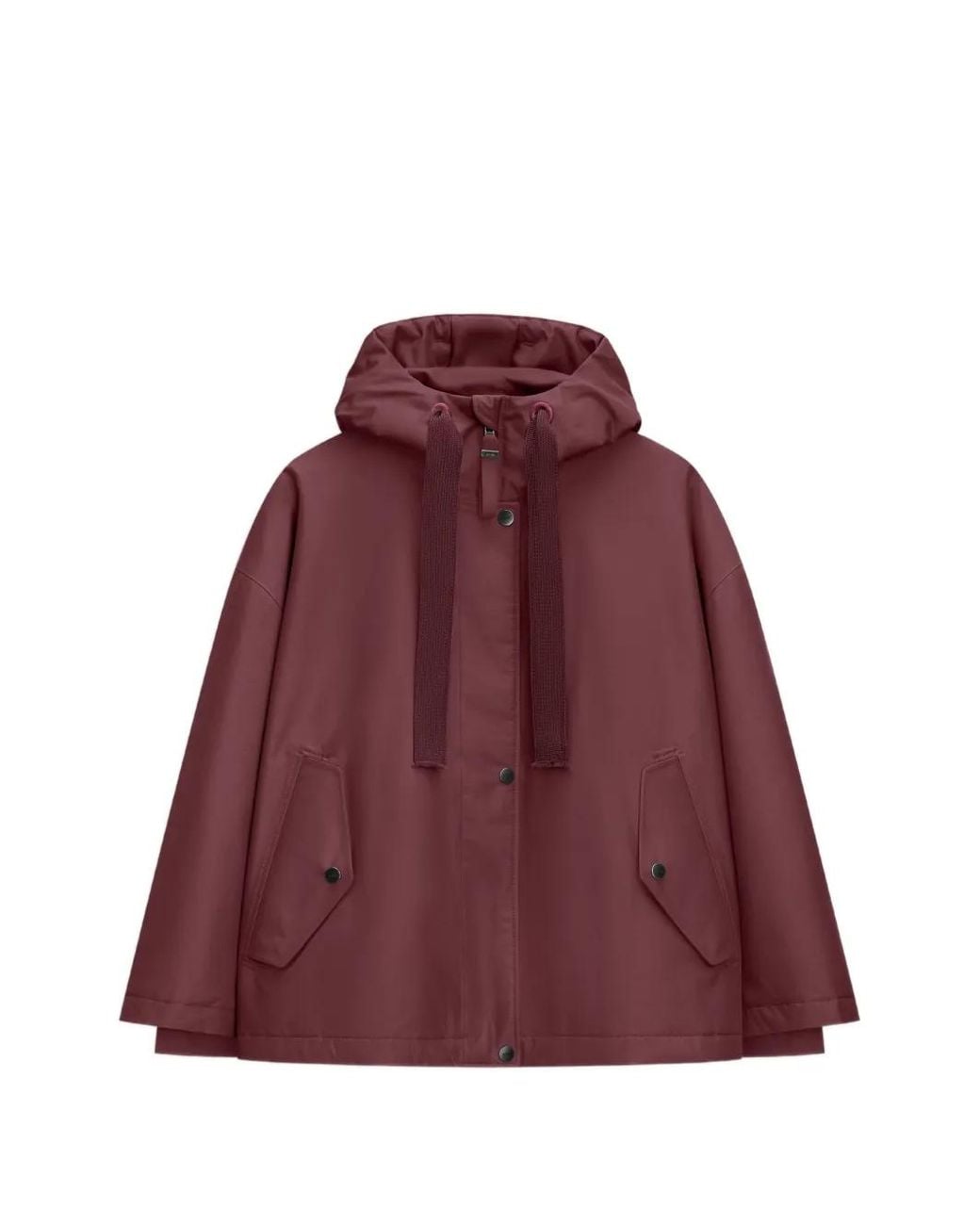G Lab Red Rosie Hooded Oversized Jacket