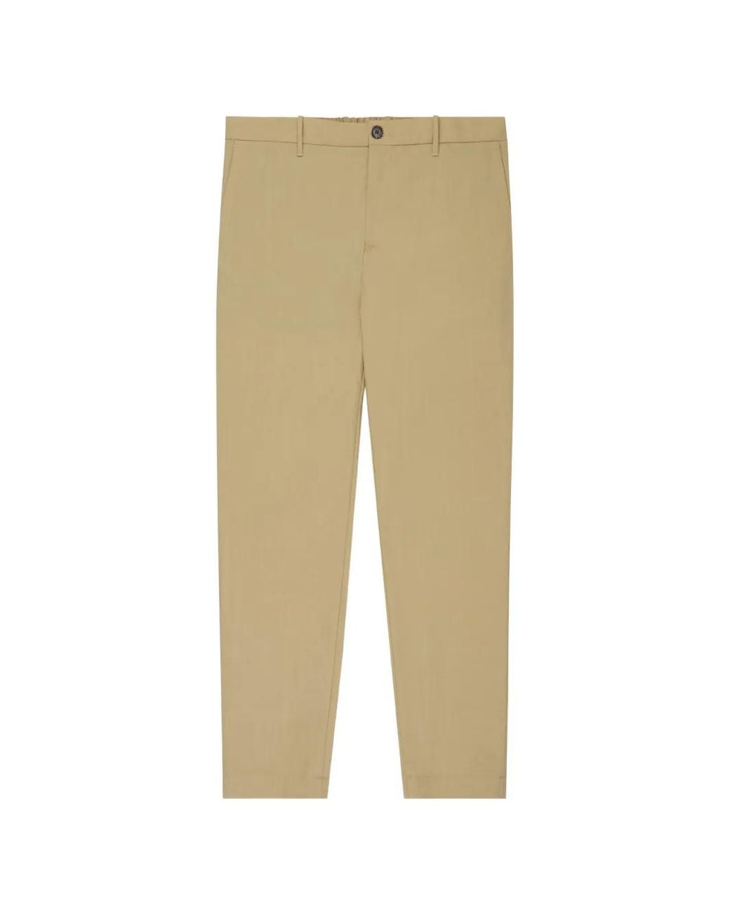 Incotex Natural Teknotela Elasticated Trousers for men