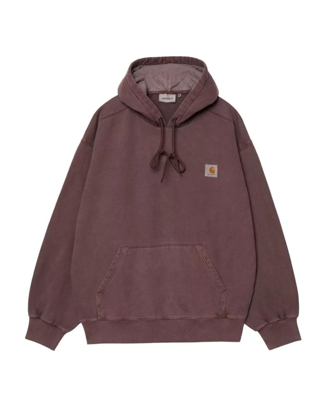 Carhartt Purple Logo Hoodie for men