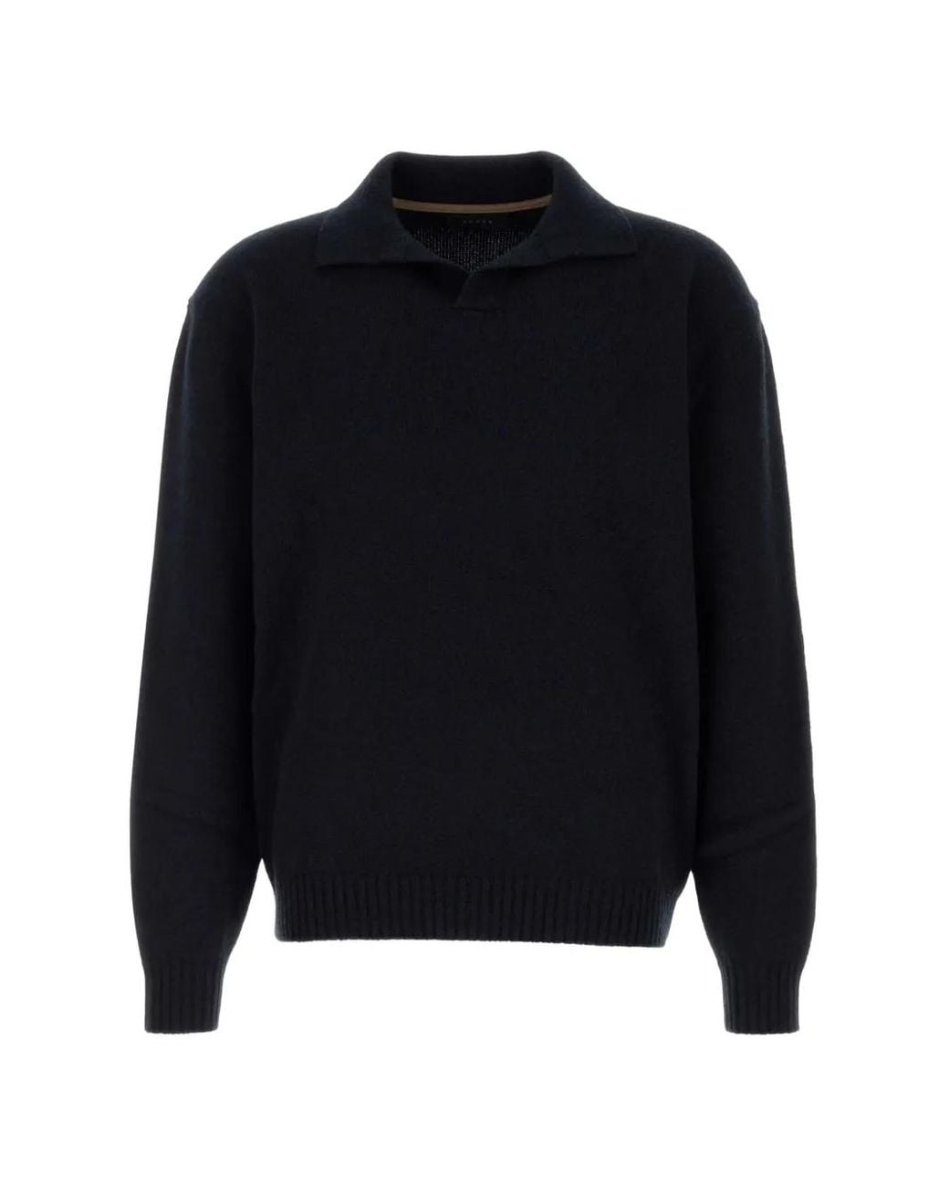 Sease Blue Cashmere Sweater for men