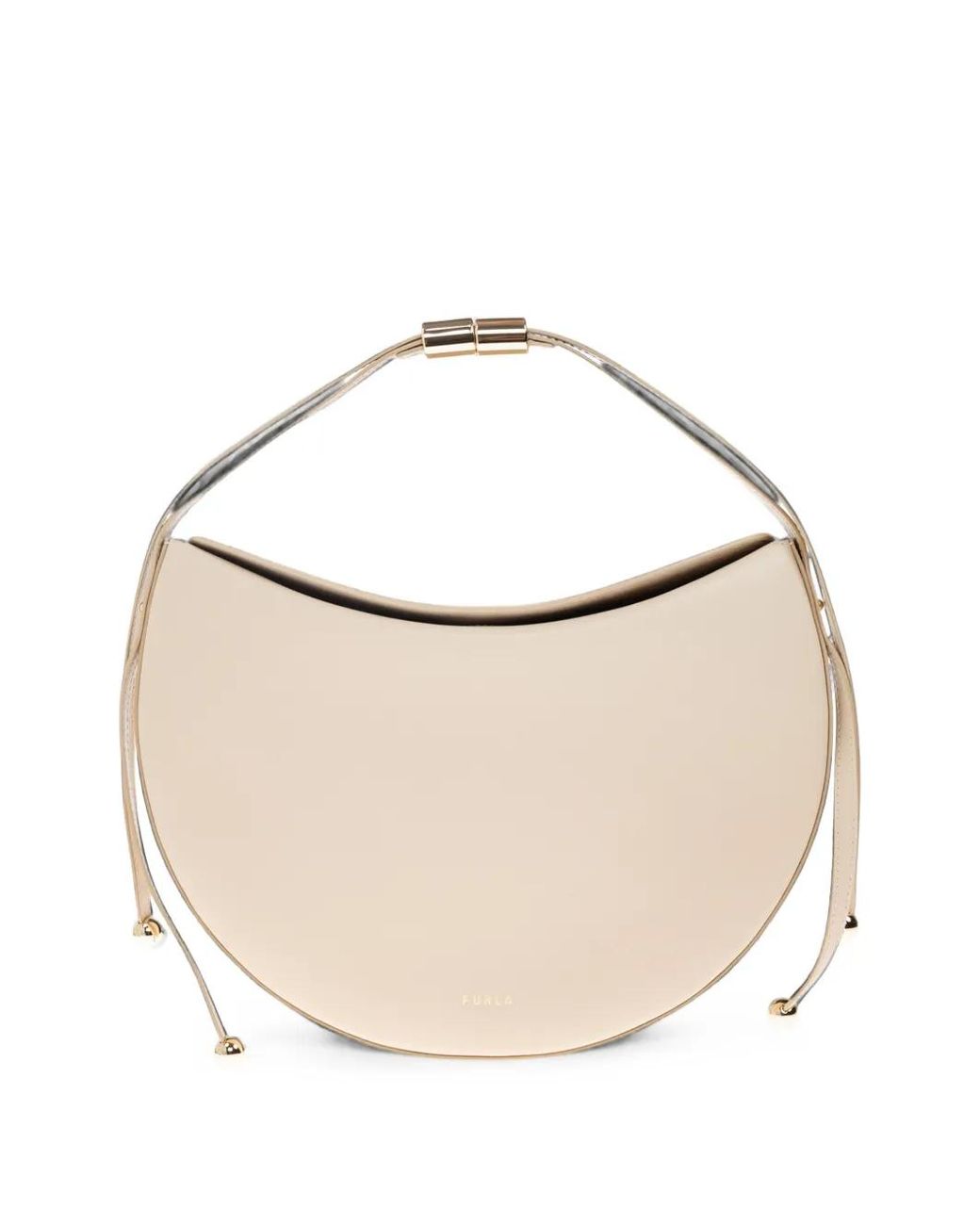 Furla White Moonstone Shoulder Bag M