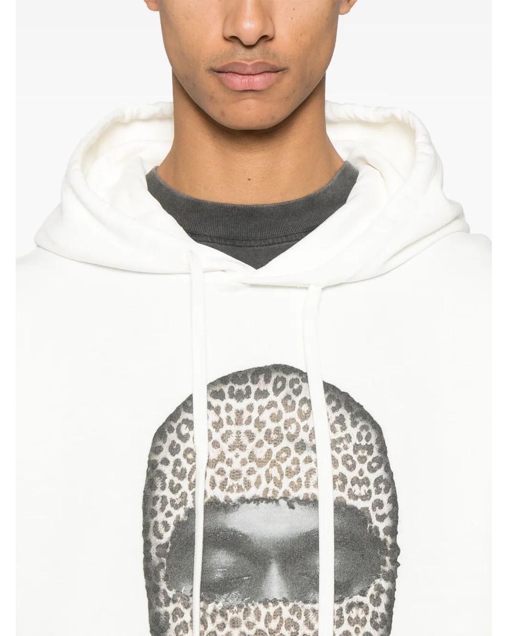 Ih Nom Uh Nit White Future Mask Hoodie for men