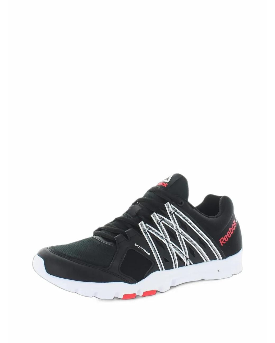 Reebok White Your Flex Trainette 8.0 Logo-Detail Sneakers