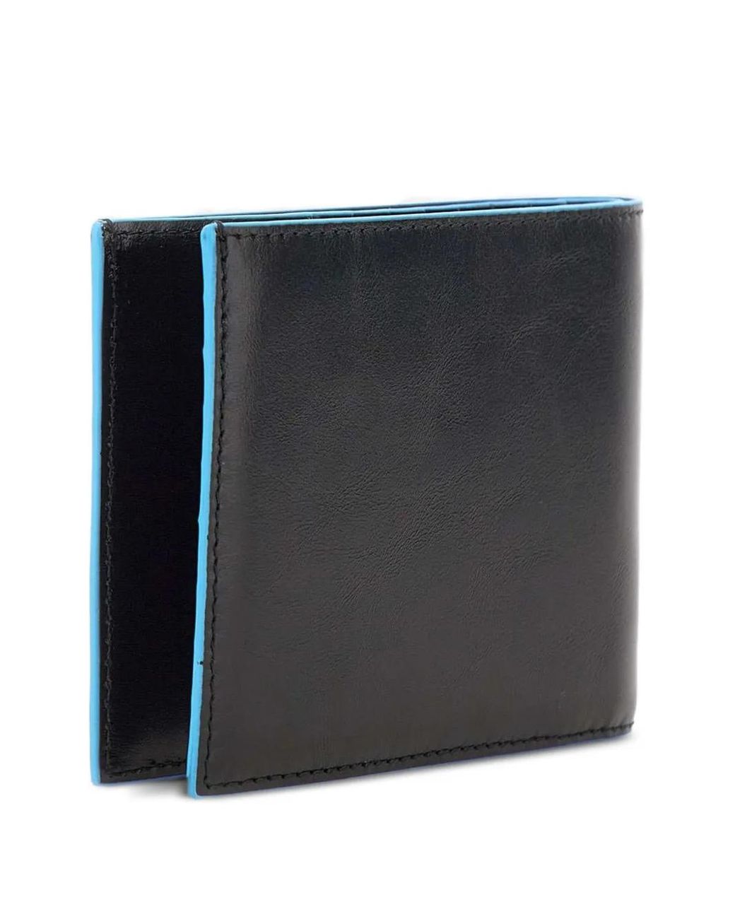 Piquadro Black Leather Wallet for men