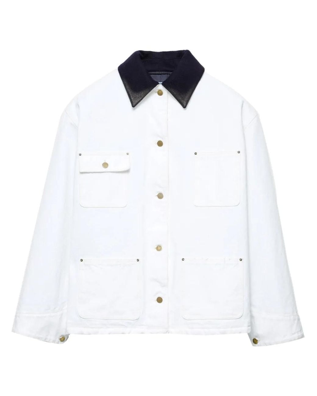 Veste Technical Canvas Blouson Prada en coloris White
