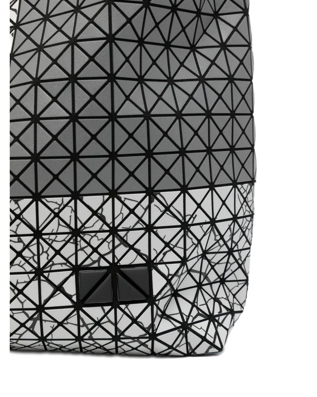 Issey Miyake Black Cart S Autobahn Geometric-Panelled Tote Bag