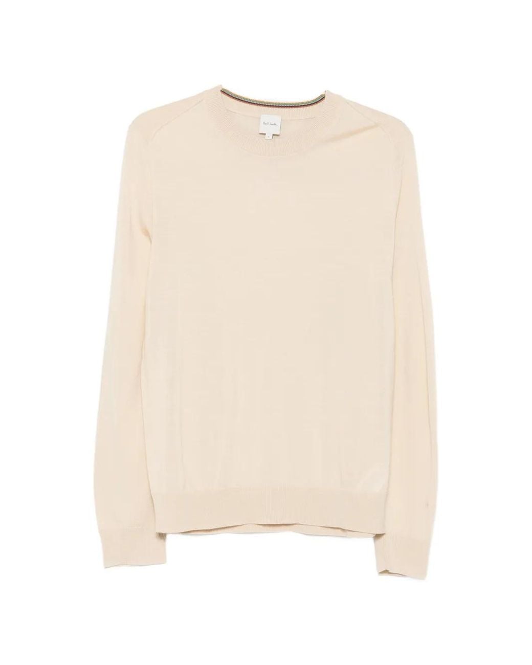 Paul Smith Natural Washable Merino Wool Sweater for men