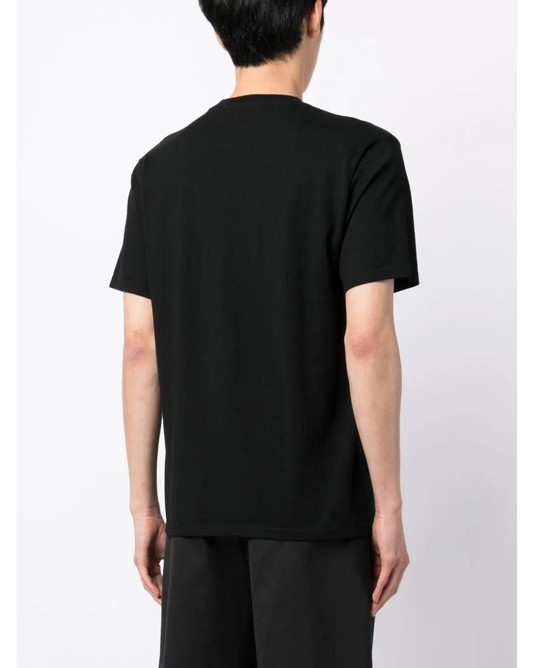 Undercover Black Graphic-Print Cotton T-Shirt for men