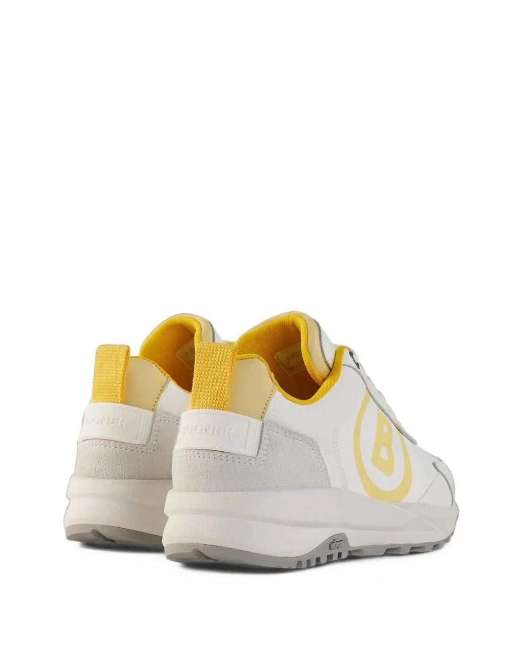 Bogner White Golf Panelled-Leather Sneakers