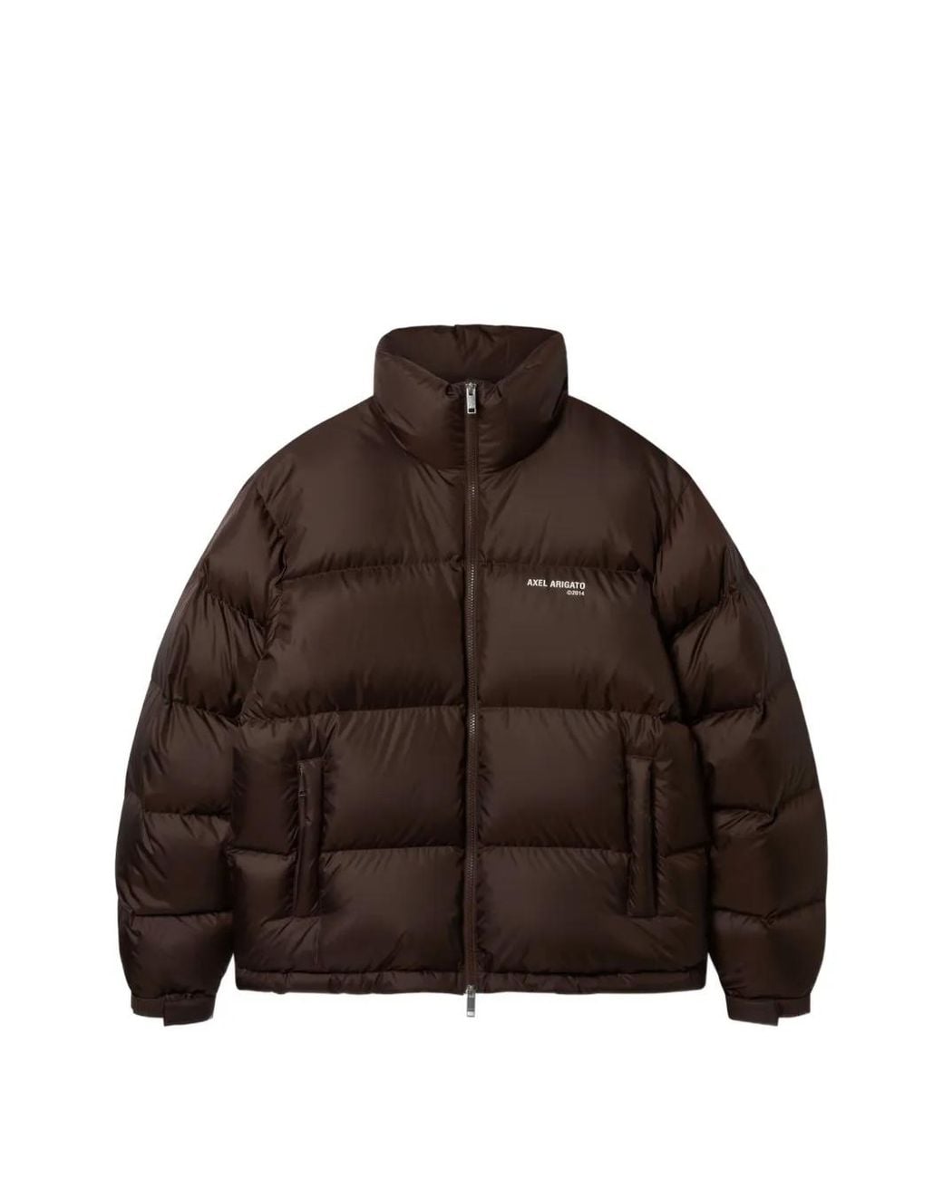 Axel Arigato Brown Observer Puffer Jacket for men