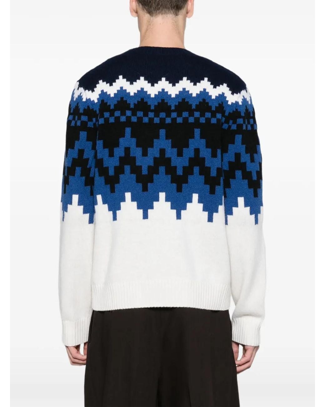 Canada Goose Blue Eri Crew Knit Sweater for men