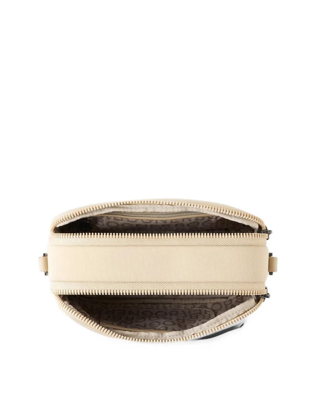 Bogner Natural Alvier Avy Logo-Patch Shoulder Bag