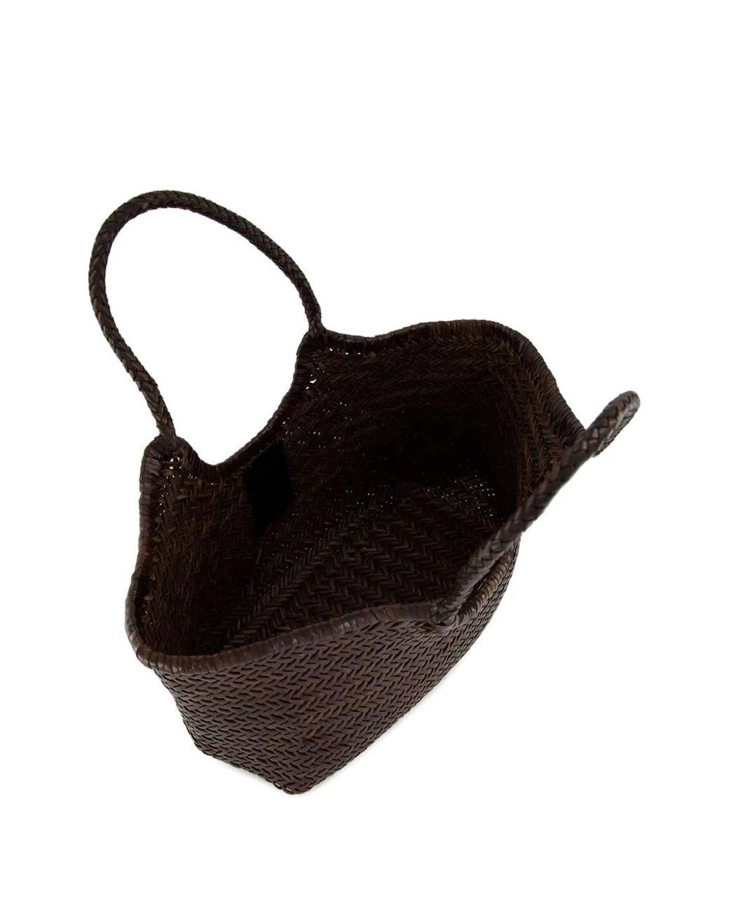 Dragon Diffusion Herringbone Leather Tote Bag in Brown | Lyst UK