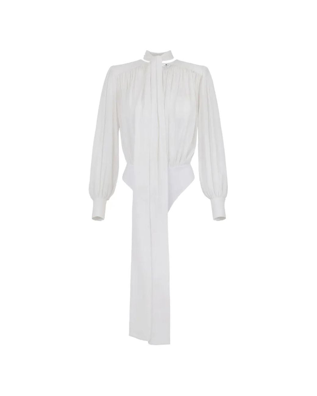 Elisabetta Franchi White Bodysuit