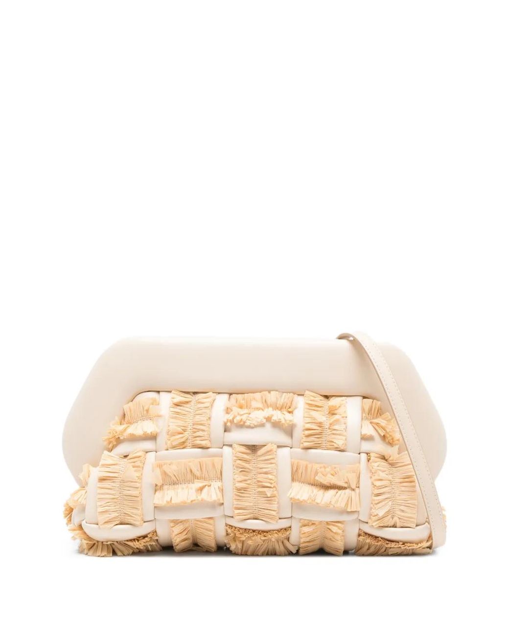 THEMOIRÈ Natural Pochette Bios Médium À Franges