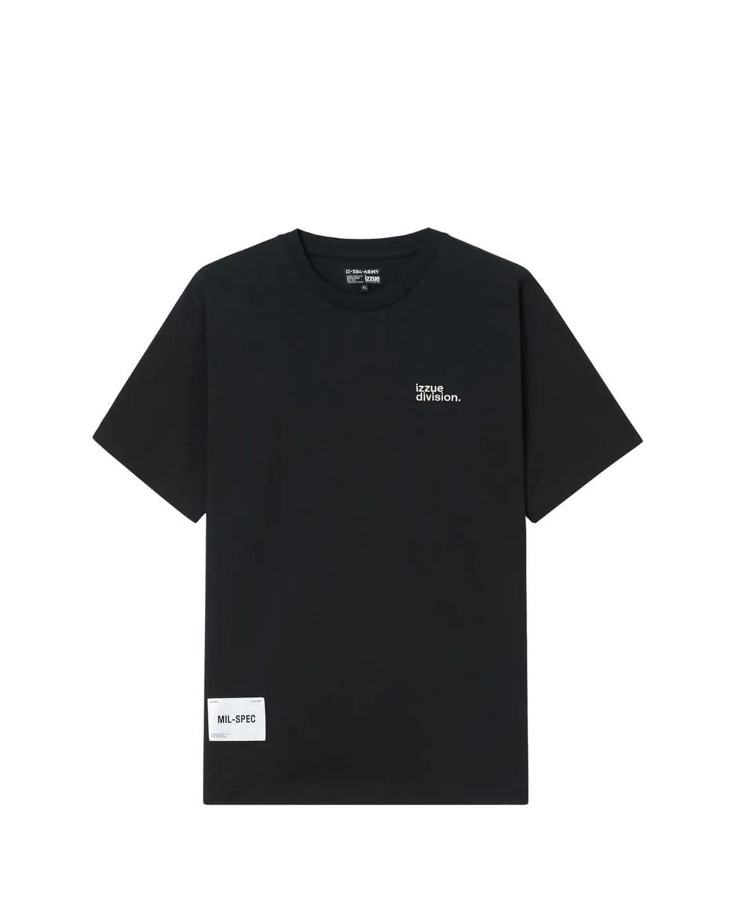 Izzue Black Logo-Print T-Shirt for men
