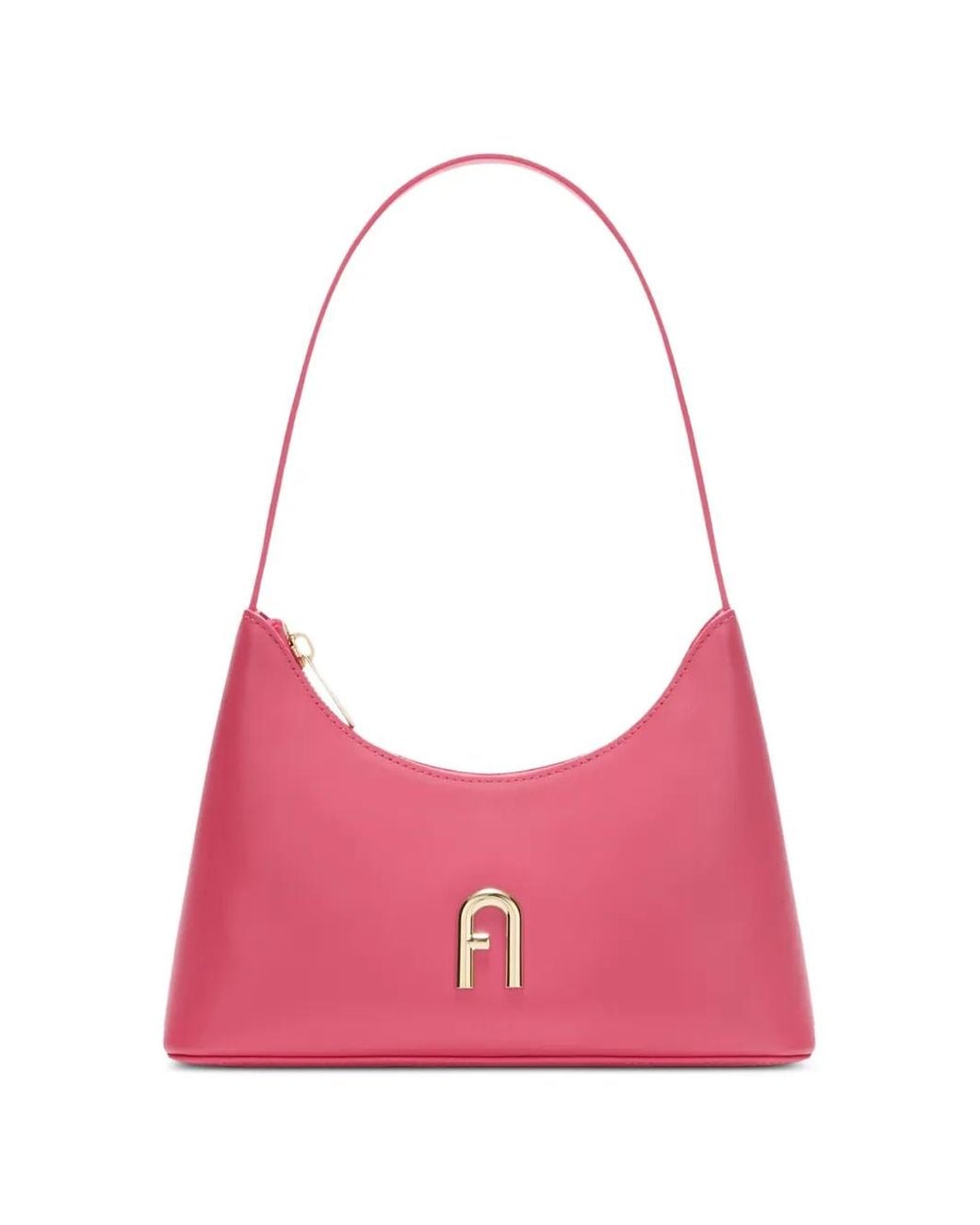 Furla Pink Mini Diamante Shoulder Bag